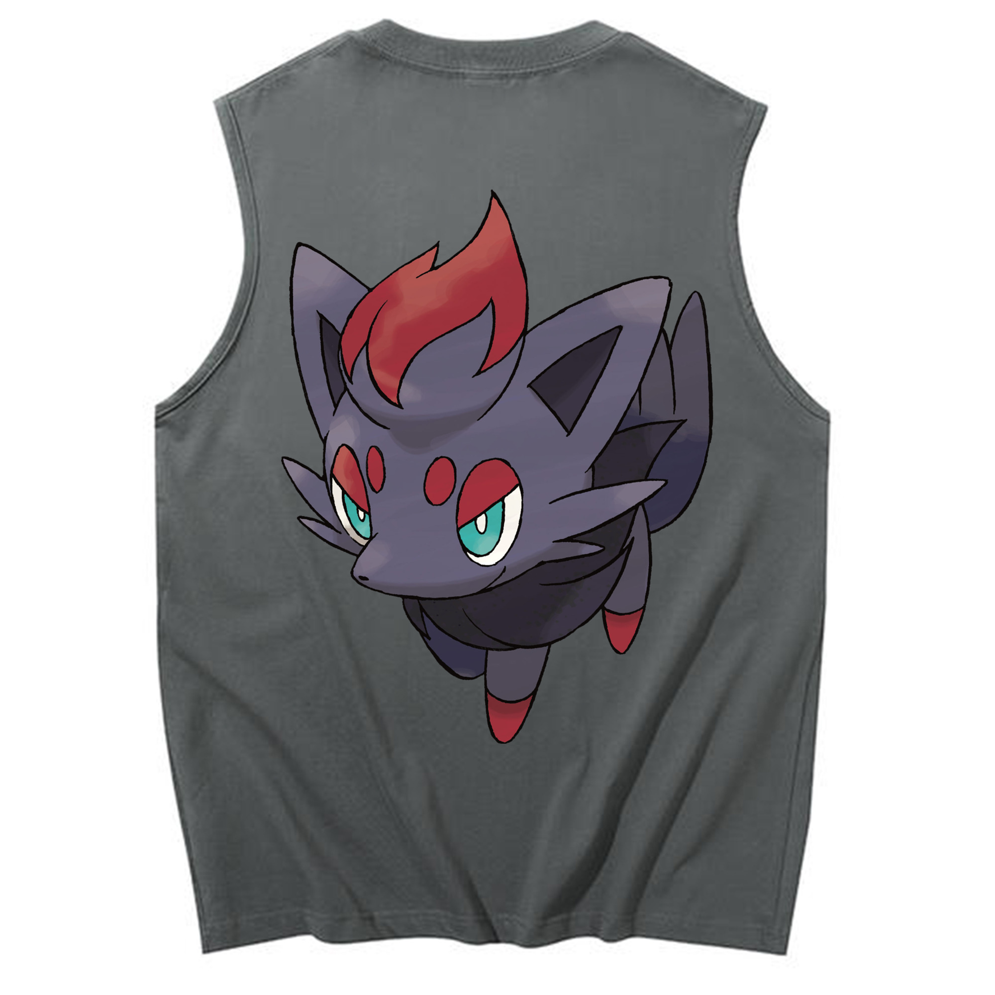 （画像用） ポケットモンスター Pokémon コットン100％タンクトップ（背面プリント）